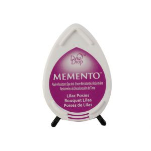 Poduszka z tuszem do stempli Memento 4,2x2,8cm Liliowa ciemna